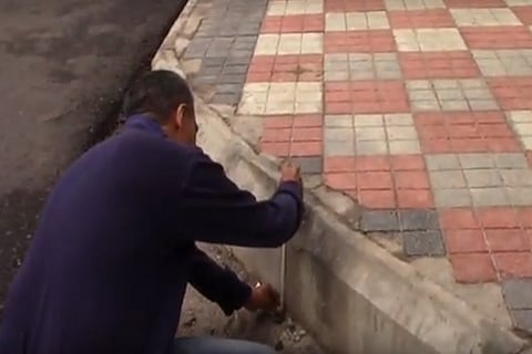 Meet the Hyderabad man measuring footpaths to throw spotlight on road safety