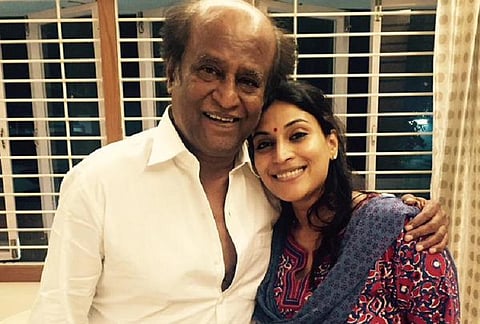 Aishwaryaa’s first disco date was with her father Rajinikanth