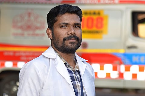 In this remote Kerala suburb, an ambulance nurse has delivered 13 babies on his own