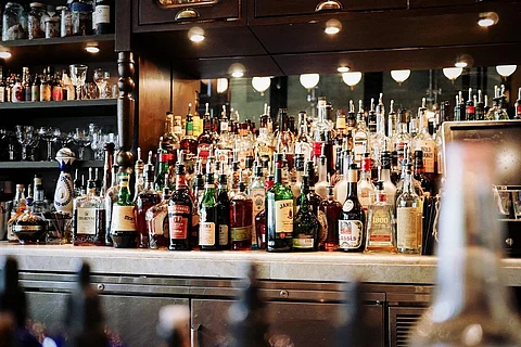Representative image of alcohol bottles