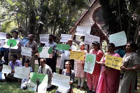 For 296 days, this group has been protesting to save a 150-yr-old Church in B’luru