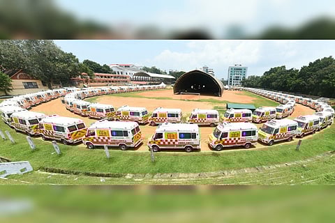 Kerala govt launches free trauma care ambulances across 7 districts