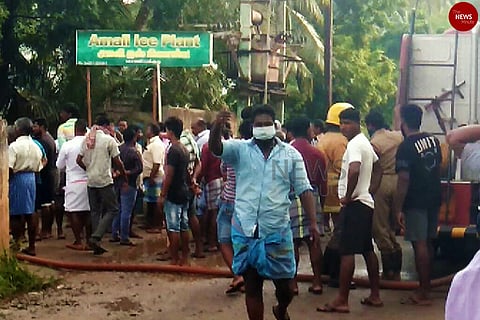 TN village wakes up to Ammonia gas leak, plant owner arrested for endangering lives
