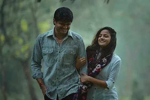 A screenshot from the Telugu film Baby