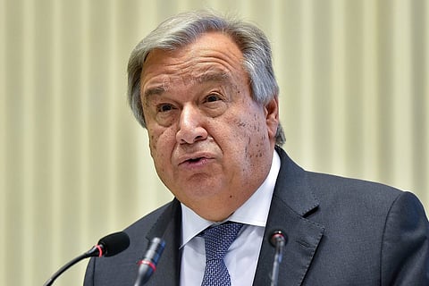 UN chief Antonio Guterres