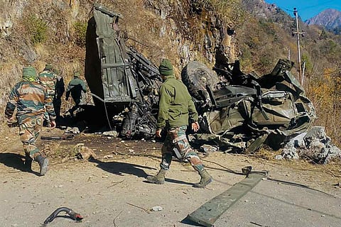 Sixteen Army personnel killed as truck falls into gorge in North Sikkim