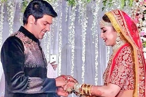 In pics: Suriya, Karthi and others who attended Arya and Sayyeshaa's wedding in Hyd