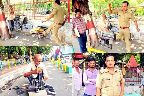 In 30 years no one has behaved like this, says man whose typewriter was smashed by cop