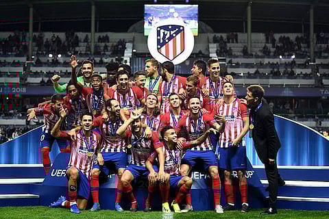 Atletico Madrid beat Real Madrid in high-scoring UEFA Super Cup encounter