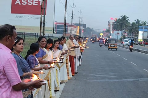 8 DYFI members arrested for attacking Ayyappa Jyothi participants in Kerala