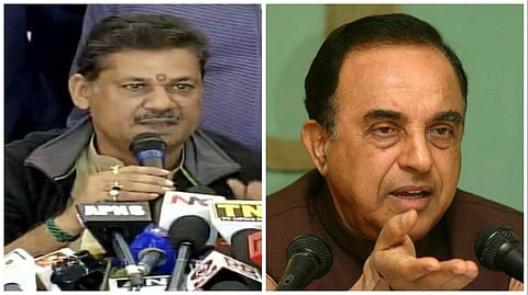 After suspension from party, Kirti Azad finds support in Subramanian Swamy