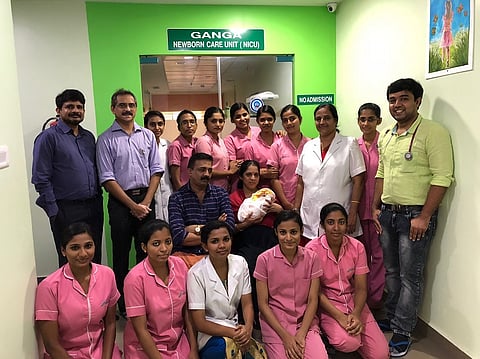 Kerala baby weighing 650 gm, born after 5.5 month pregnancy survives