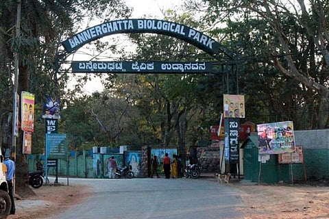 The entrance to Bengaluru's Bannerghatta Biological Park