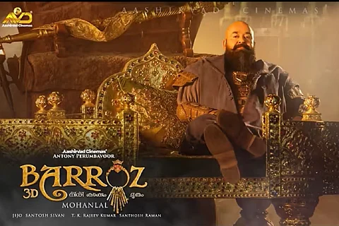 Mohanlal in Barroz