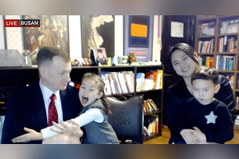 Remember 'BBC Dad' whose kids gatecrashed live TV? Family's back to discuss COVID-19