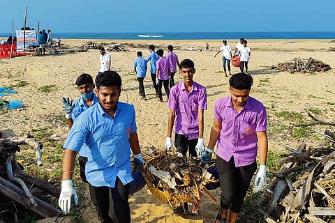 beach cleanup, mangaluru