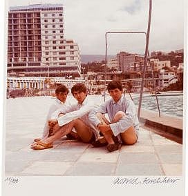 Rare pictures of Beatles on holiday just before they became superstars on auction