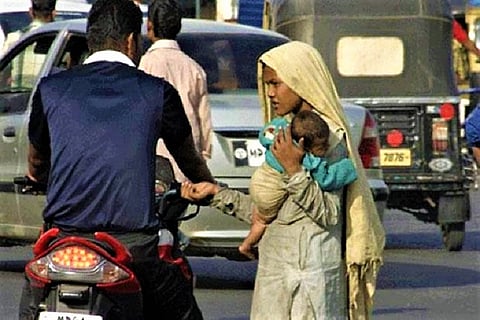 With Ivanka Trump gone and GES over, beggars return to Hyderabad's streets