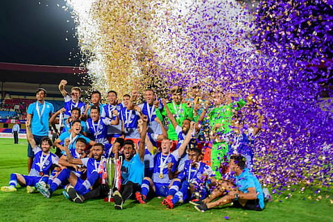 Chhetri’s brace helps Bengaluru FC win Hero Super Cup in style