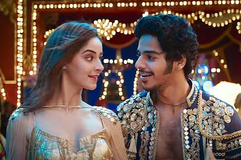 Ananya Panday and Ishaan Khatter from the song Beyonce Sharma Jayegi