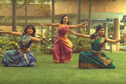 Bharatnatyam goes viral: Bengaluru trio's traditional spin on '50 shades of Grey' tune