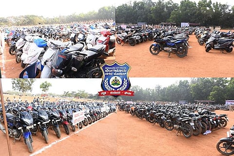 HURRY! Your lost bike might be at this Bengaluru police parade