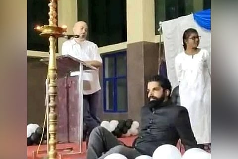 Malayalam director Anil refuses to share stage with actor Bineesh, he gets a fitting response