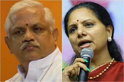 BL Santhosh and Kavitha Kalvakuntla