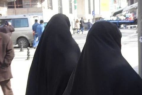 Representative image of women in burqa