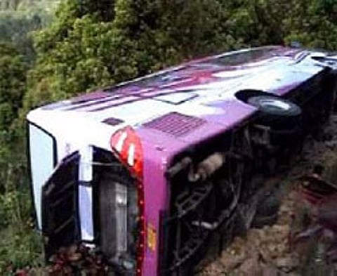Four killed as bus runs over people in Andhra
