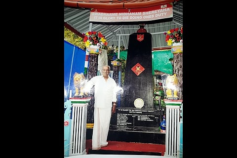 State govt apathy makes Maha Vir Chakra awardee spend own money for Army memorial in Kerala