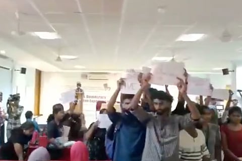 Taking cue from Harvard, Kerala Central Uni students walk out of talk by pro-BJP guest