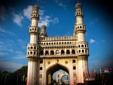 The Telangana deputy CM believes even Charminar can be razed down if it's weak