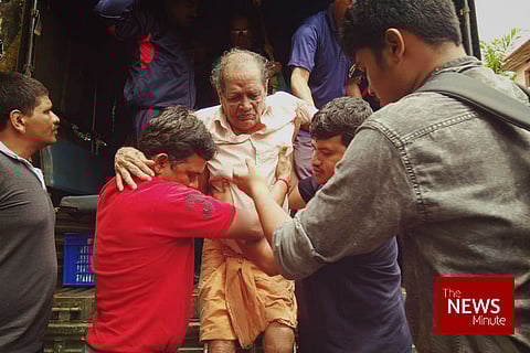 After three days of isolation, flood-affected residents rescued in Chengannur