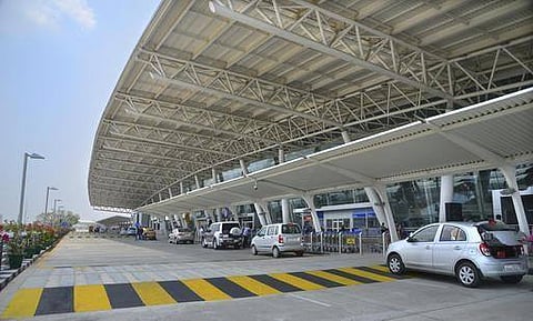 It’s a bird, its a plane, ….No, it’s actually a pig spotted at the Chennai airport