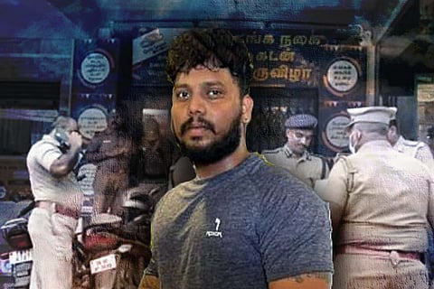 Murugan, main accused in the Chennai bank robbery