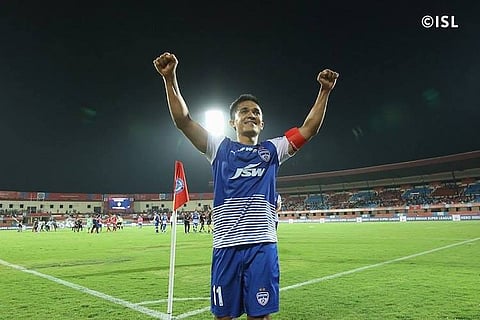 Sunil Chhetri extends contract with Bengaluru FC till 2021