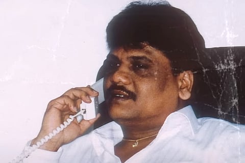 The image of Chhota Rajan used in the Scoop trailer