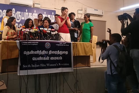 'How did he torture you?': Media apathy at Me Too presser by Tamil film industry women