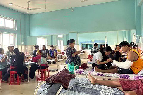 Churachandpur hospital ward