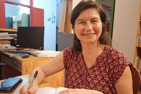 French writer Claire Le Michel