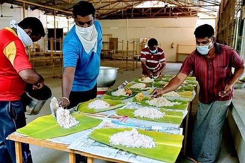 Inside a Kerala community kitchen during the coronavirus lockdown