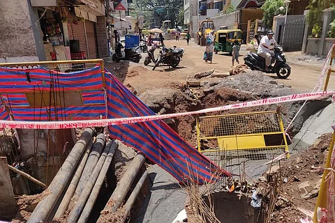 How slow development of Bengaluru’s Cottonpet Main Road is affecting residents