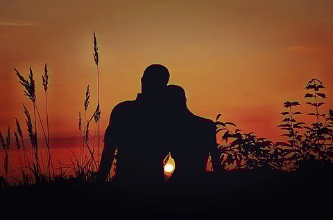 Couple sihouette
