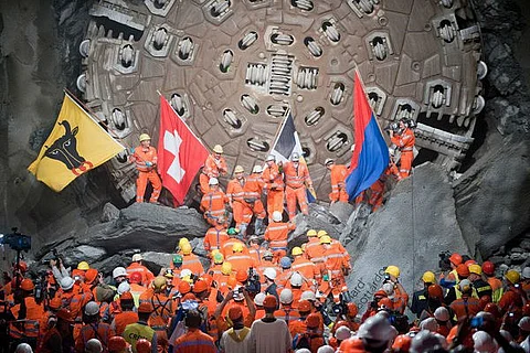 Switzerland gives itself and the world the longest tunnel on earth