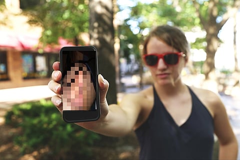 #DickPics are no joke: cyber-flashing, misogyny and online dating