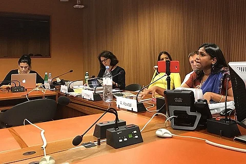 Dalit women present accounts of caste-based violence, release report at UNHRC