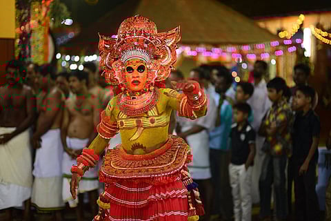 The dance of Bhootha Aradhane