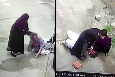 Hyderabad woman brutally attacks mother-in-law, assault caught on CCTV