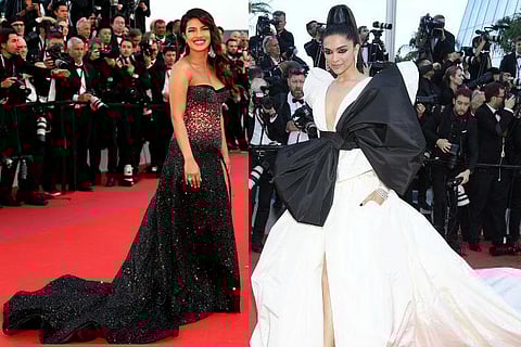 In pictures: Deepika Padukone and Priyanka Chopra at Cannes red carpet